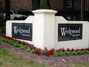 Wedgwood Apartments Sign at Wedgwood Apartments in Raleigh, NC