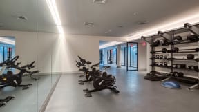 Two Level Fitness Center at Residences at Richmond Trust, Virginia