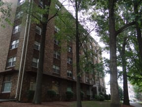 exterior at Wedgwood Apartments in Raleigh, NC