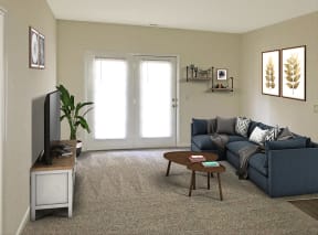 Hanover Terrace Living Room