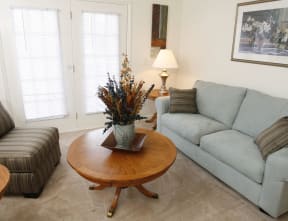 Living Room at Greensboro Apartments