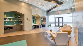 Modern Office at Evening at Mosaic Summit Pointe VA, 23320
