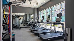 Cardio Machines at Railside at Wadsworth Station, Lakewood, CO, 80214