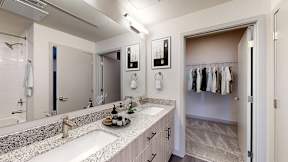 Bathroom With Closet at Railside at Wadsworth Station, Lakewood, 80214