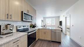 Modern Kitchen at Railside at Wadsworth Station, Colorado, 80214