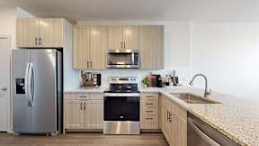 Stainless Steel Appliances at Railside at Wadsworth Station, Colorado, 80214