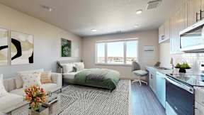 Studio Bedroom at Railside at Wadsworth Station, Lakewood