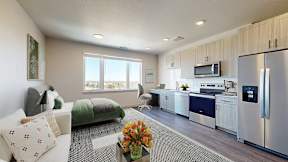 Studio Kitchen at Railside at Wadsworth Station, Lakewood, 80214