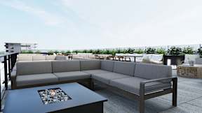 Enjoy Your Evenings At Rooftop Deck at Damask, Windsor