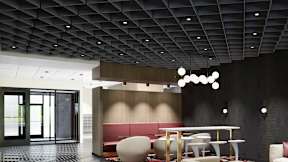 Spacious Lobby Area at Damask, Ontario  