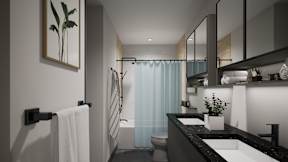 Luxurious Bathrooms at Damask, Ontario  