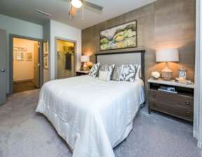 Primary bedroom with  large walk in closet