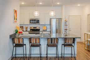 Island Kitchen at Riverside Flats at Aberfoyle Village, North Carolina, 28012