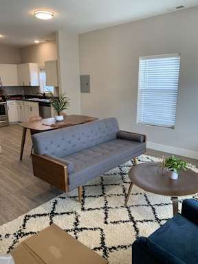 revere homes living room kitchen