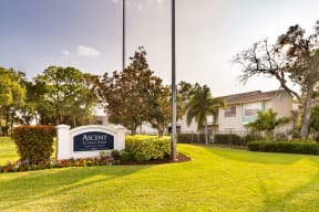 exterior view of ascend at the country club apartments tx