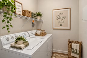 Valrico Station | Laundry Room Model