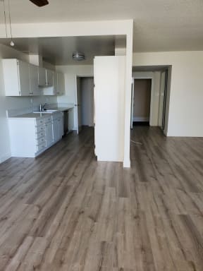 Living Room with Hardwood Floors