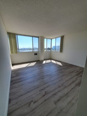 Living Room with Hardwood Floors
