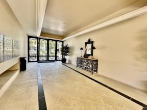Apartment Building in Encino Lobby