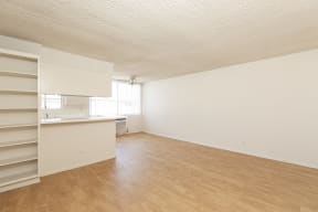 Living Room with Hardwood Floors