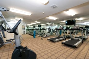 Apartment Building in Los Angeles Gym