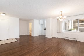 Living Room with Hardwood Floors