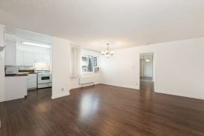 Living Room with Hardwood Floors