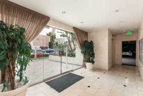 Apartment Building in Los Angeles Lobby