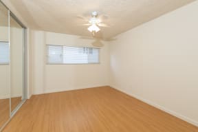 Bedroom with Hardwood Floors