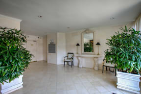 Apartment Building in Beverly Hills Lobby