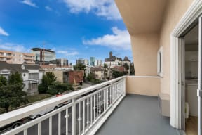Apartment Balcony and View