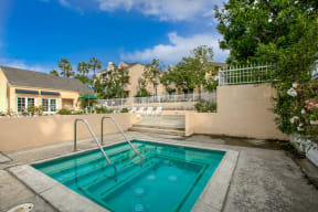 Apartment Building in Huntington Beach Jacuzzi