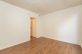 Bedroom with Hardwood Floors