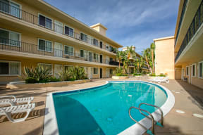 Apartment Building in Northridge Pool