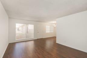 Living Room with Hardwood Floors