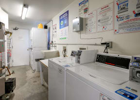 Apartment Building in Los Angeles Laundry Room