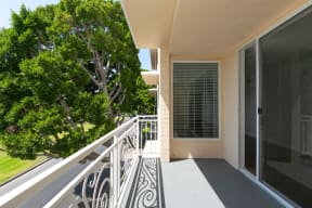 Patio with View