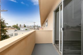 Apartment Balcony with View
