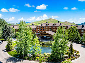 Aerial Pond View at The Woods at Copper Ranch, Idaho