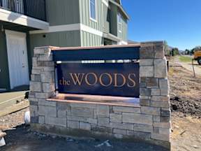 Property Signage at The Woods at Copper Ranch, Hailey, 83333