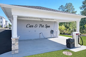 Car  and pet spa at HAVEN POINTE AT CAROLINA FOREST APARTMENTS, Myrtle Beach