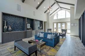 Modern Clubhouse at One White Oak Apartments, Cumming, GA