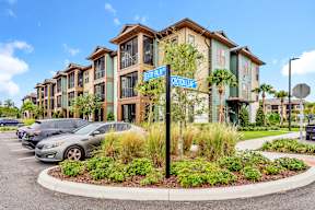 Exterior apartment building at POINTE AT EAST SHORE APARTMENTS, APOPKA