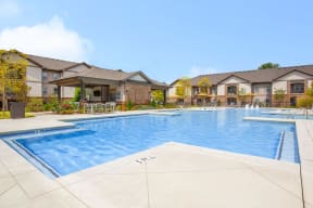 Large Pool at One White Oak Apartments, Georgia