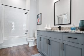 Bathroom with a Sink at DAWSON PARK APARTMENTS, BATON ROUGE, 70809