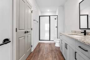 Bathroom with Sink at DAWSON PARK APARTMENTS, BATON ROUGE, LA, 70809