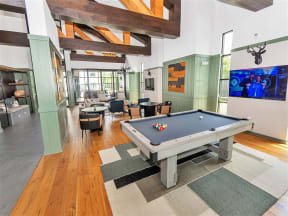 Billiards Table at DAWSON PARK APARTMENTS, BATON ROUGE