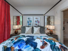 Spacious Bedroom With Comfortable Bed at Berewick Pointe Apartments, Charlotte, North Carolina