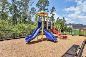 our apartments showcase a playground
