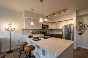 Island Kitchen at Avaya Ridge Apartments, Washington, 98055